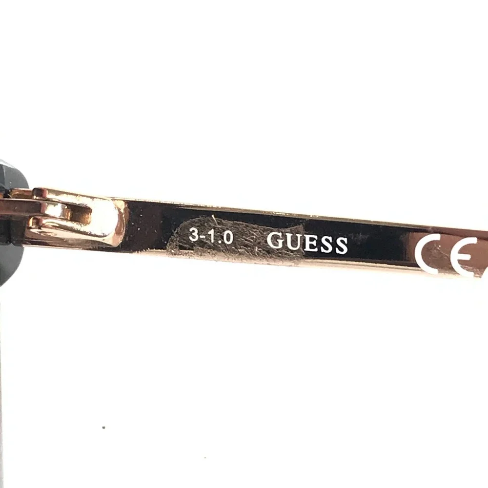 Guess Eyeglasses Frames GU2797-S 001 Black Gold Cat Eye Swarovski 52-15-140